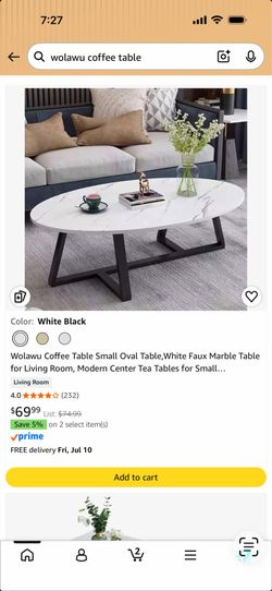 Coffee table