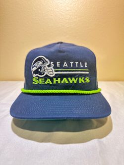 Seahawks New Era Retro Helmet Rope Snapback Hat