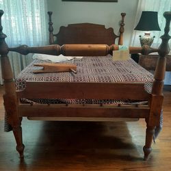 Former Rope Bed With Crank /converted