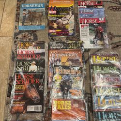 31 Horse And Western Horse Antique Magazines 1(contact info removed)