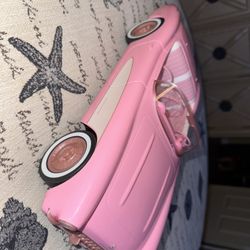 2022 Mattel Barbie Pink Corvette RC Card NO REMOTE