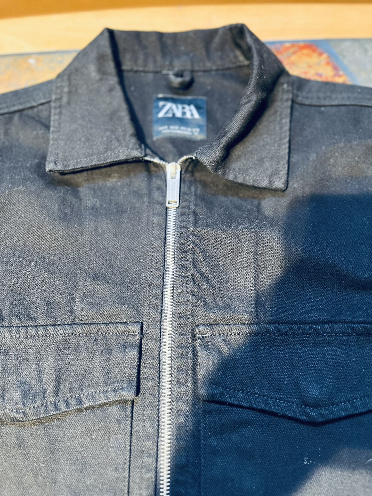 ZARA Denim Jacket Size Small