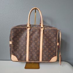 Vintage Louis Vuitton Monogram Briefcase Vintage 1992 Made in France Laptop Bag