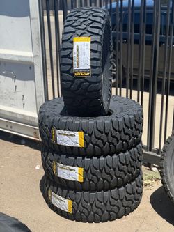 35x12.50R15 4 New Mud Terrain Tires Installed and Balanced