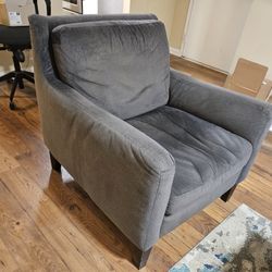 Dark Grey Accent Chair