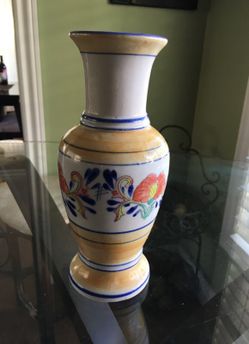 Colorful vase