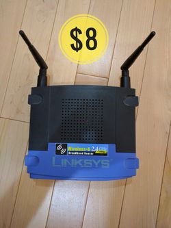 Wireless-G router - Linksys - 2.4GHz