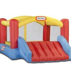ttle Tikes Jump 'n Slide 9'x12' Inflatable Bounce House, Multi-color