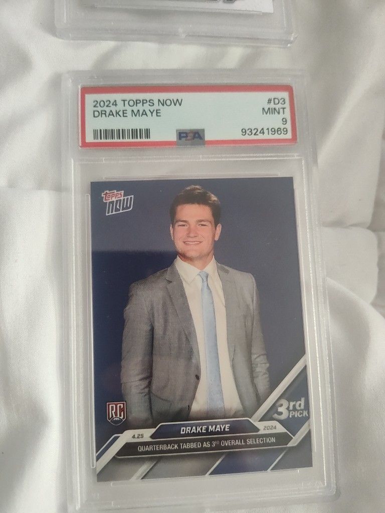 Drake Maye Rookie Card