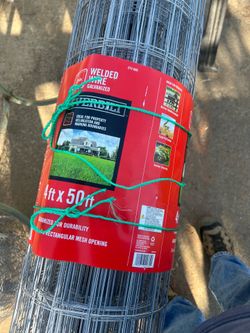 2 x 4 non-climb wire fence 50 foot roll