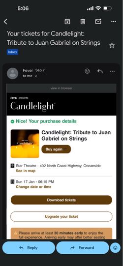 Juan Gabriel Candlelight Concert