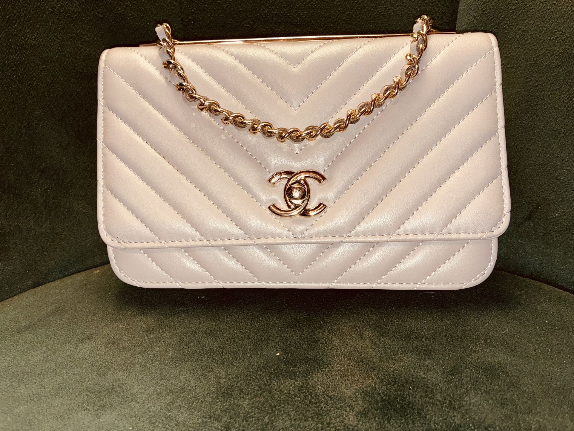 Designer Chanel Lambskin Bag