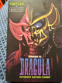 NECA TMNT Universal Monsters Shredder as Dracula