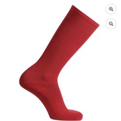 Athletic Works Unisex Baseball/Softball Socks, 2-Pair Pack, Red