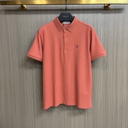 YSL Orange Polo Shirt New 