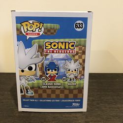 Silver's Funko Pop! - Sonic The Hedgehog Movie 