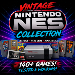 Nintendo NES Games Collection – Rare Games, Classics & Bundles