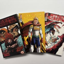 My Hero Academia (MHA) Manga Volume 16, 17, And 18.