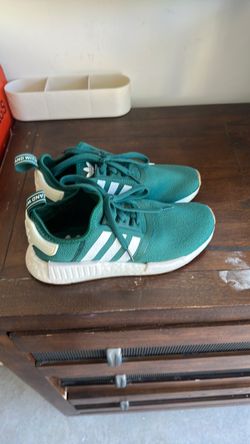 Adidas NMD R1 Green Sneakers size 8.5