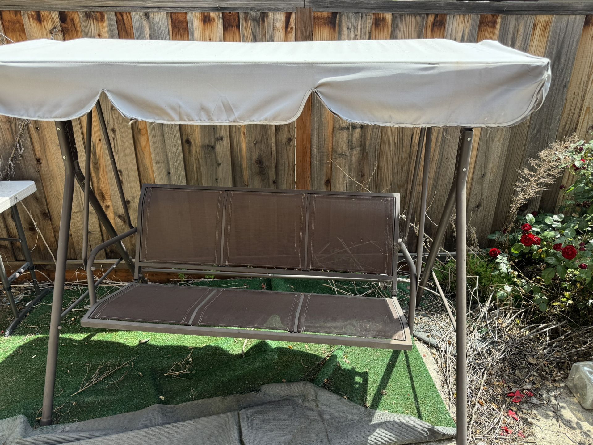 Outdoor Swing Porch Lounge