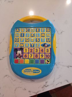 MICKEY MOUSE 2 SIDED MY FIRST SMART PAD SEE DESCRIPTION