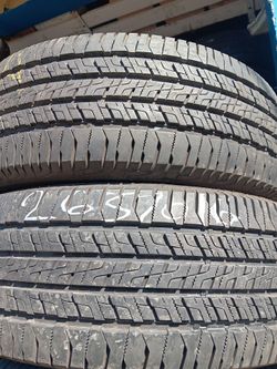 Vendo 2 Llantas Usadas 265 70 16