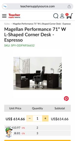 L-Shaped Corner Desk