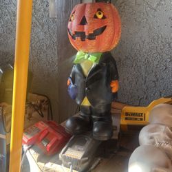 Pumpkin Halloween Figure