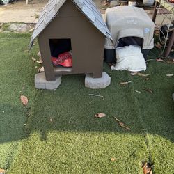 Dog house for sale $50or best offer Dollhouse for sale $65 or best offer