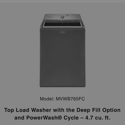 Maytag Washer And Dryer Set