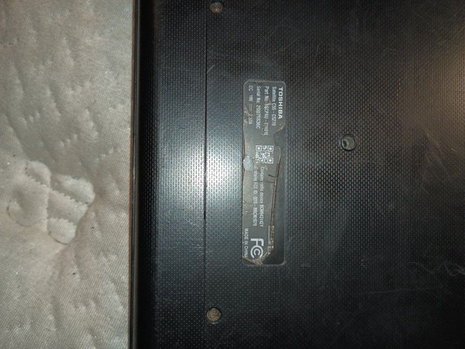 Toshiba Laptop Satellite