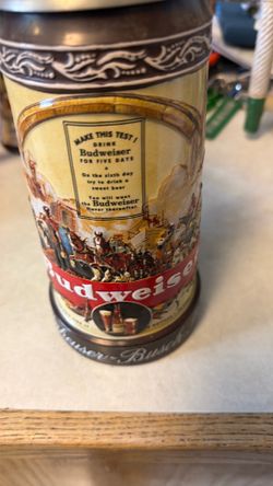 Anheuser Busch steins
