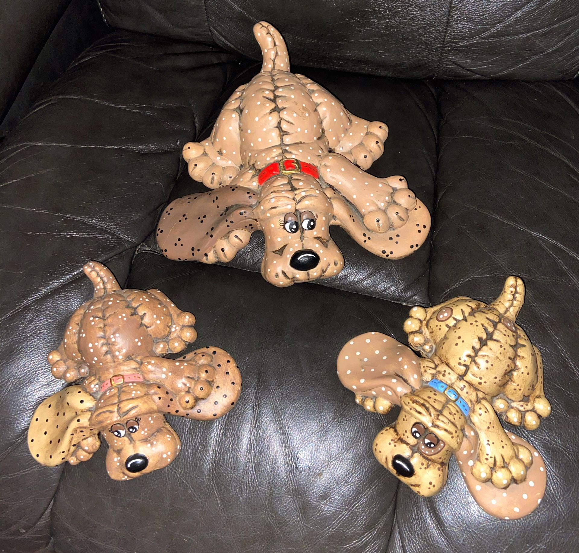 Vintage 1986 Ceramic Pound Puppies
