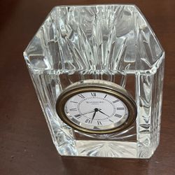 1980s Waterford. Crystal Clock