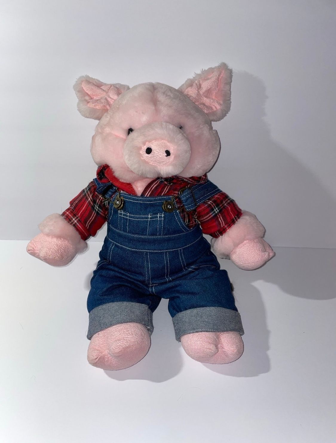 Buildabear Pig With Clothes And Heartbeat Included!