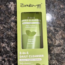 NEW THE CRÈME SHOP 2 IN 1 DAILY CLEANSER AND MAKEUP REMOVER $7!!