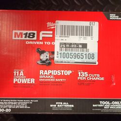 Milwaukee M18 FUEL Grinder 2880-20 (Tool-Only)