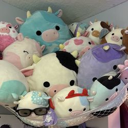 Cow Squishmallow Collection