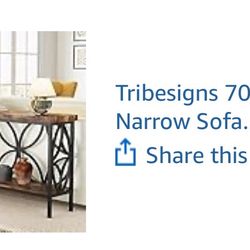 New in Box Console Table