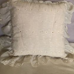 Eyelet Accent Pillow