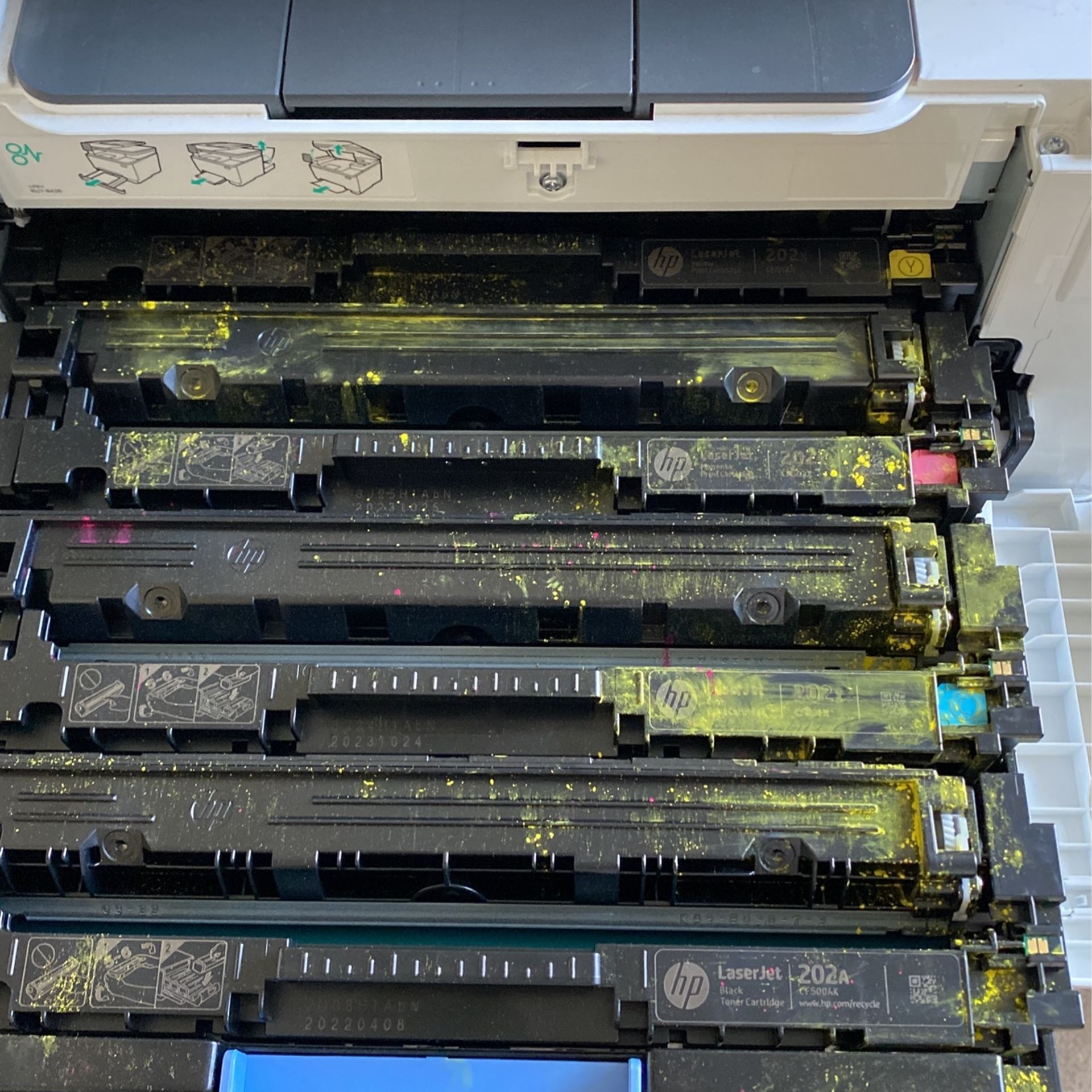 HP 281cdw Toner Cartridges (usually $300)