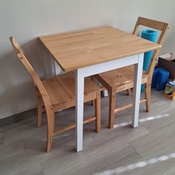 Ikea PINNTORP Table & 2x Chairs