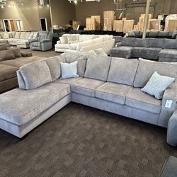 Gray Sectional Sofa 