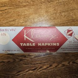 1955 Table Napkins Vintage!
