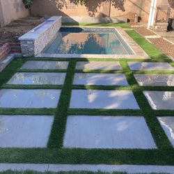 Concrete And Landscape Installation