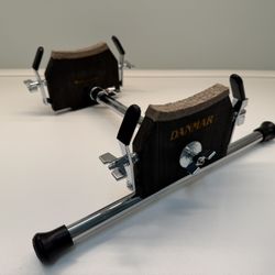 Danmar 1035BLK Floor Tom/Kick Drum Riser conversion