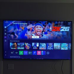Samsung 65" 4K Smart TV, Mount Included