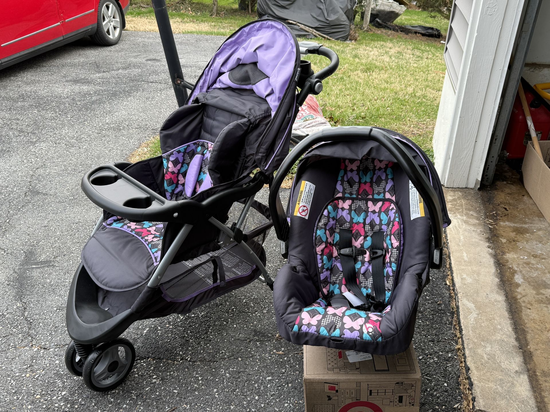 Infant Car Seat and Stroller