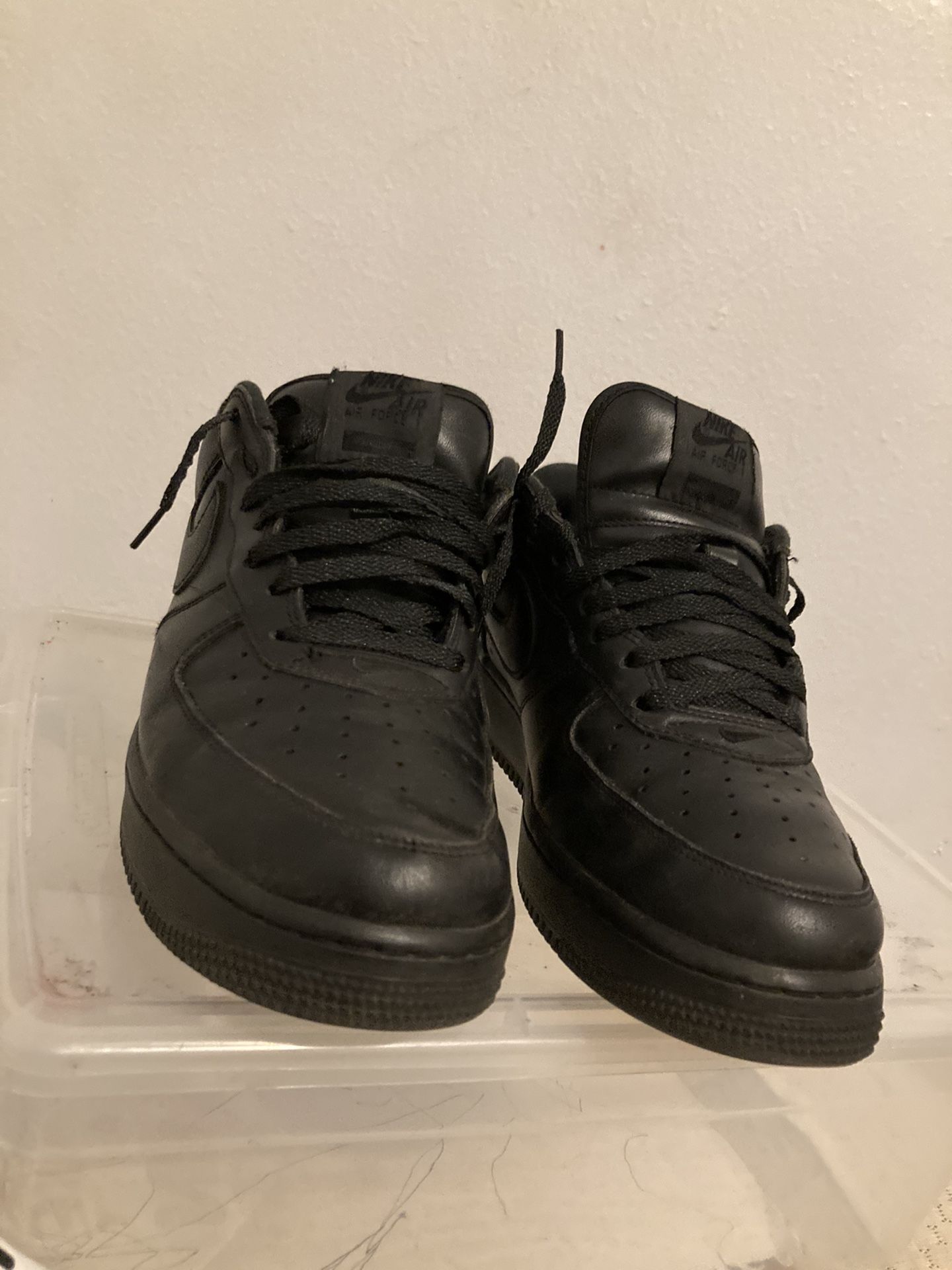 Supreme Black Af1s