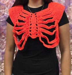 Crochet skeleton